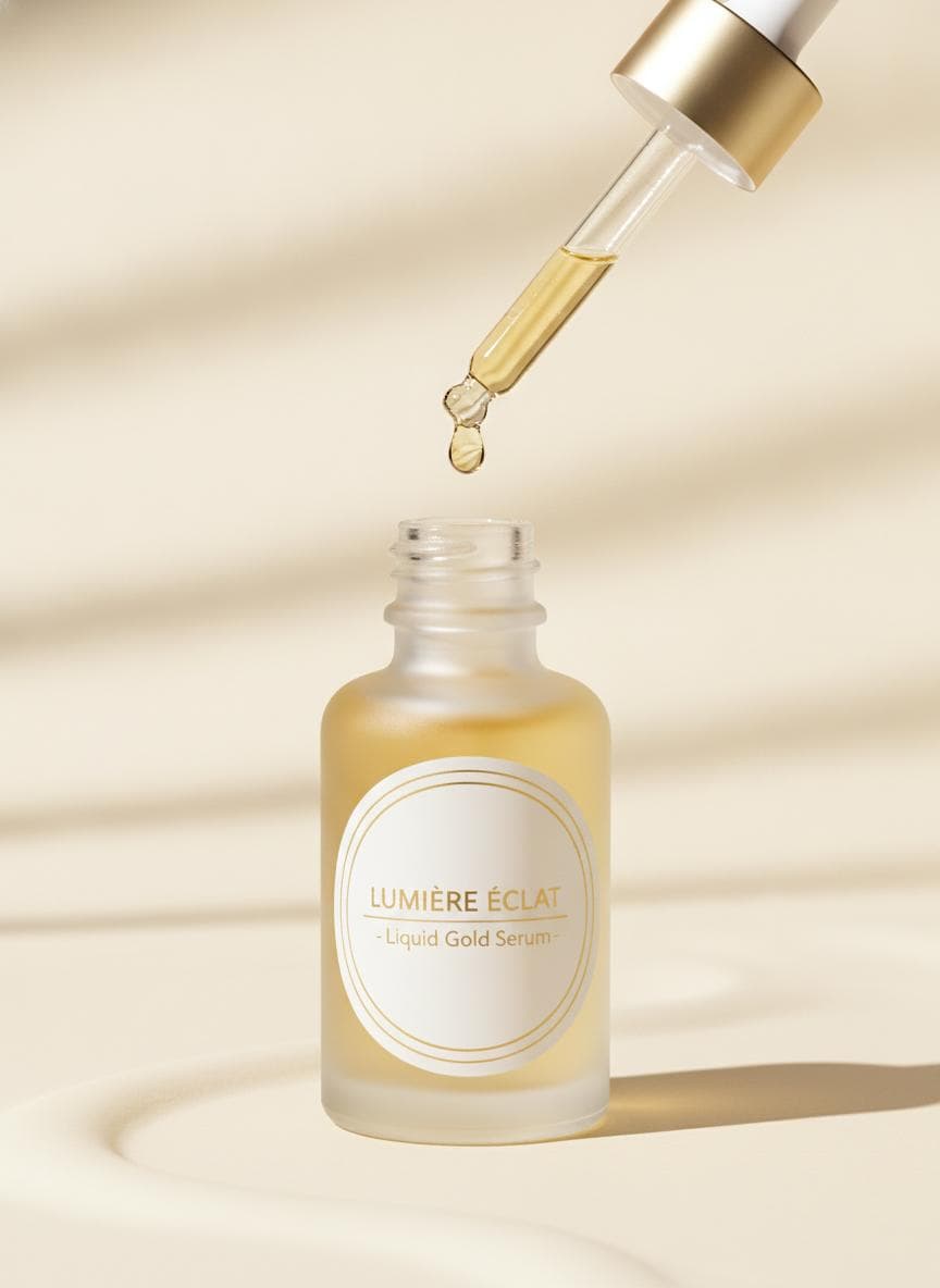 DOSE transcutol-based acne serum bottle with dropper, showing precision dosing for individual lesions